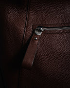 "Salvatore Ferragamo" 90’s-00’s Gancini hardware pebbled leather tote bag