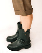 Hermes/ Silk Blended Waist Belt Shorts Brown