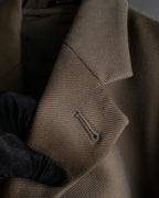 "MAISON MARGIELA" 13AW structured mid-length tailored coat