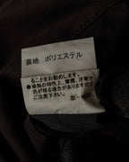 "BURBERRY" Subdued tone military detail mid-length trench coat