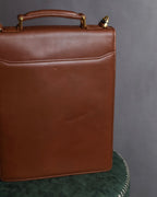 "BALENCIAGA" Water repellent flap square leather bag