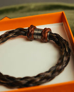 “HERMÈS” 00’s-10’s Crin de cheval horsehair bracelet