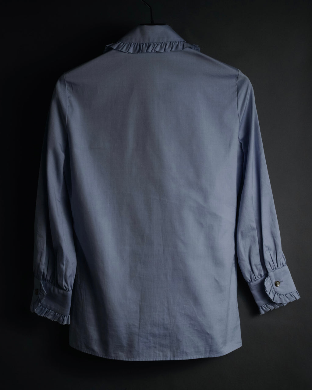 “GUCCI” 2015-2016 Ruffled collar cotton shirt