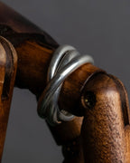 "Tiffany&Co" Trinity design silver ring