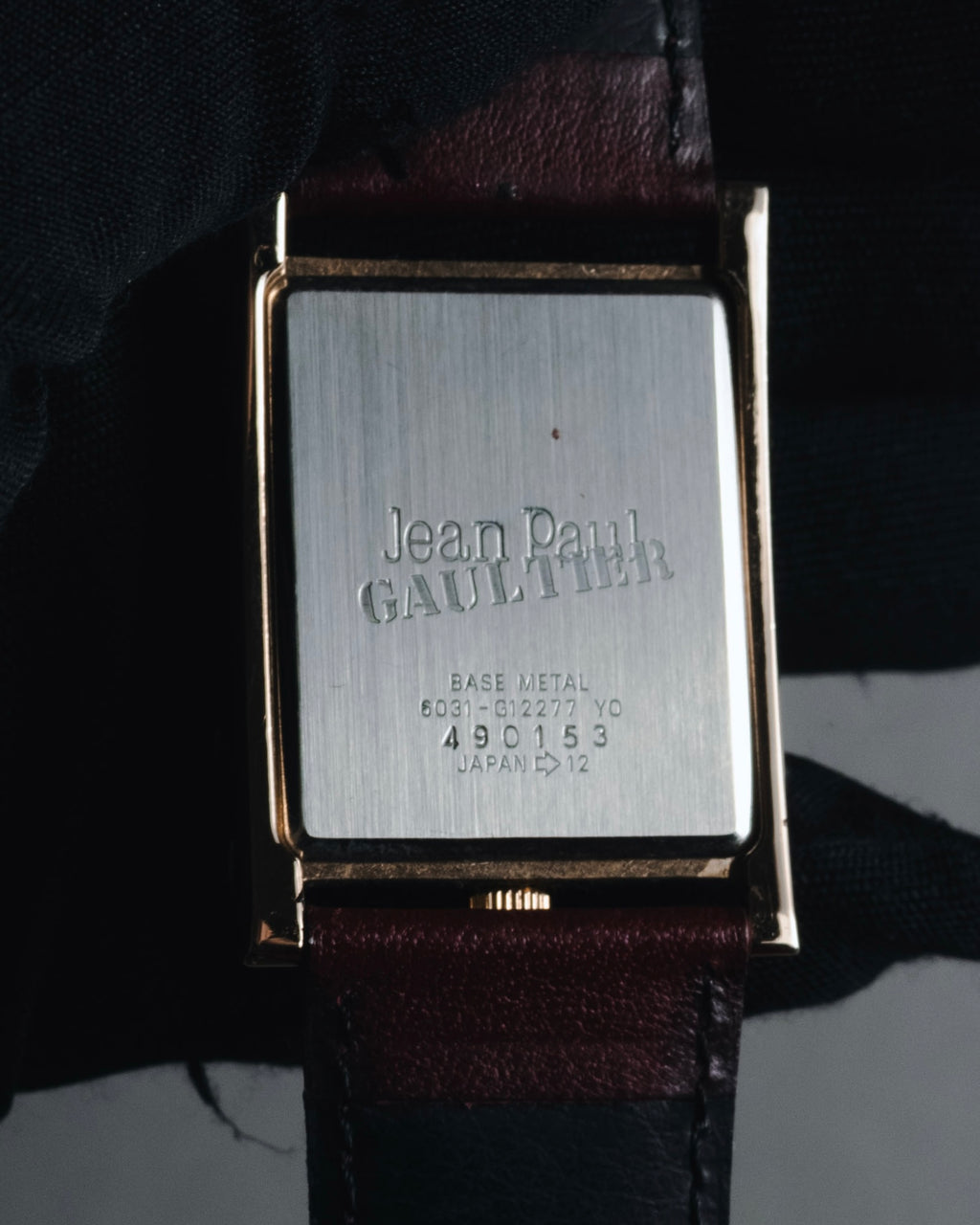 "Jean Paul GAULTIER" Curved Rectangular Dress Watch