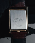 "Jean Paul GAULTIER" Curved Rectangular Dress Watch