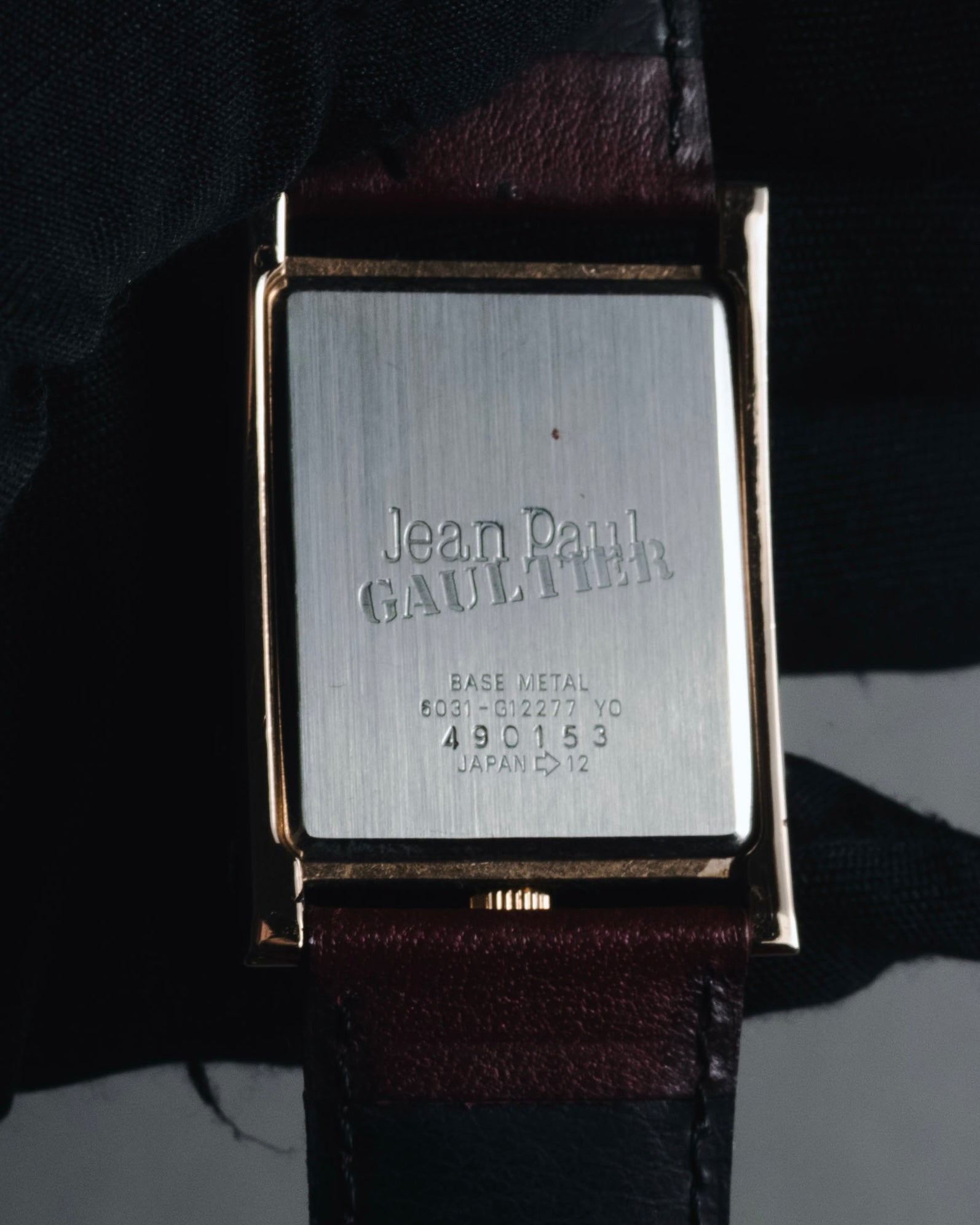 "Jean Paul GAULTIER" Curved Rectangular Dress Watch