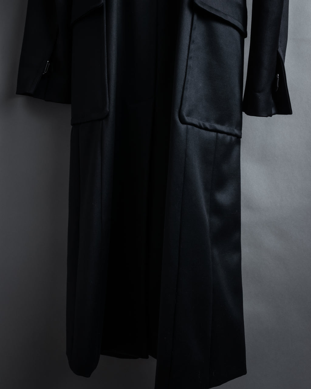 -SPECIAL- "YVES SAINT LAURENT rive gauche" 03 year Tom Ford period corset design long coat