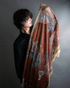 “Louis Vuitton” Monogram world map silk scarf