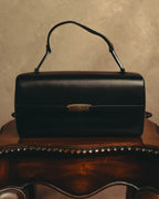 "LOEWE" Classic smooth leather top handle bag