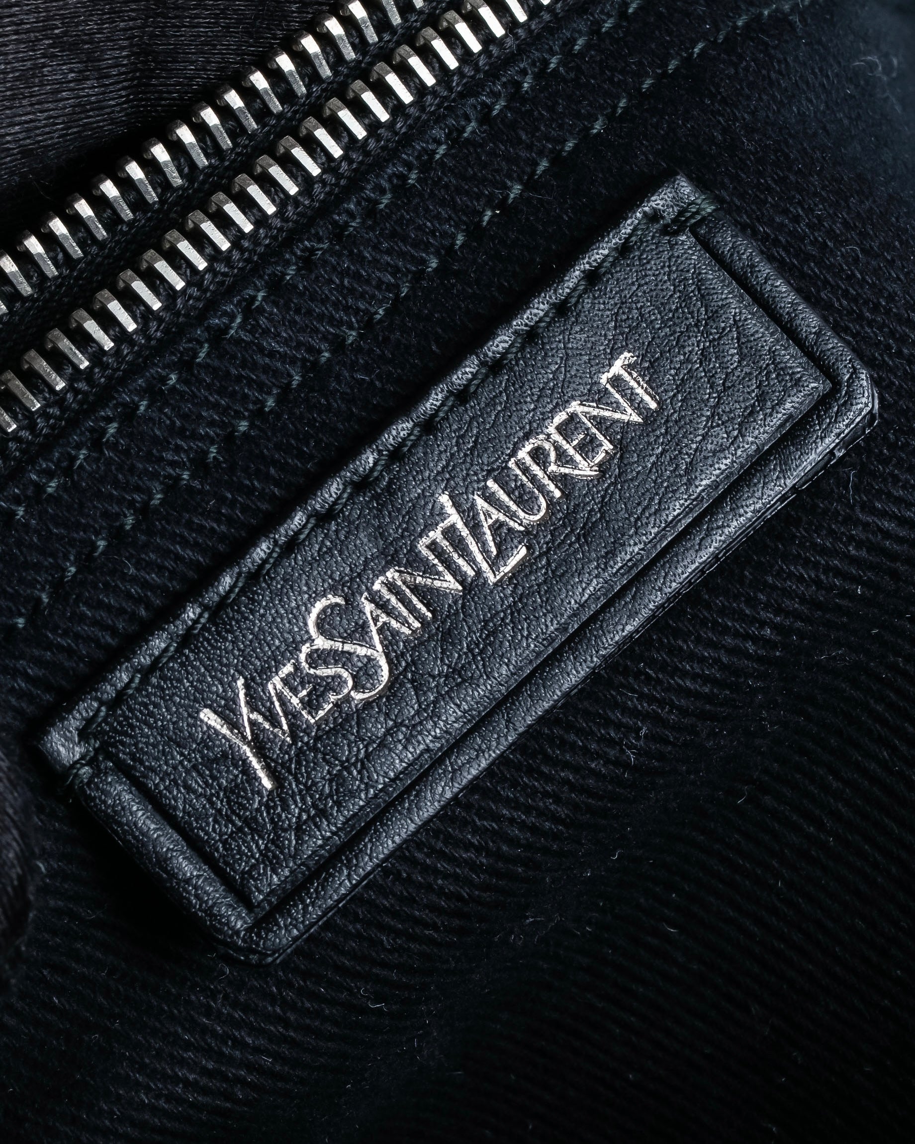 "YVES SAINT LAURENT" Muse Two series grain leather one-handle bag