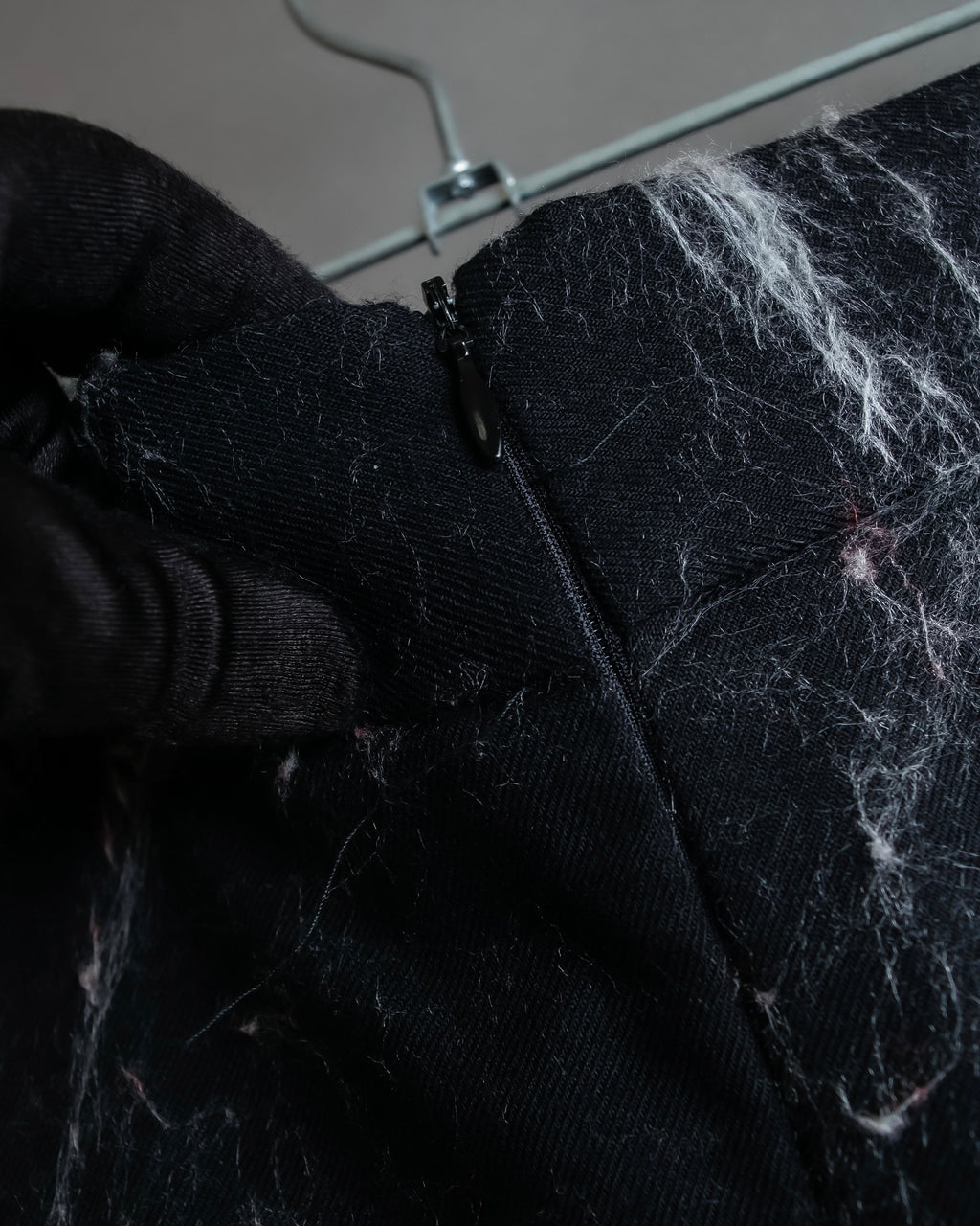 "Alviero Martini" Brushed marble pattern flared skirt