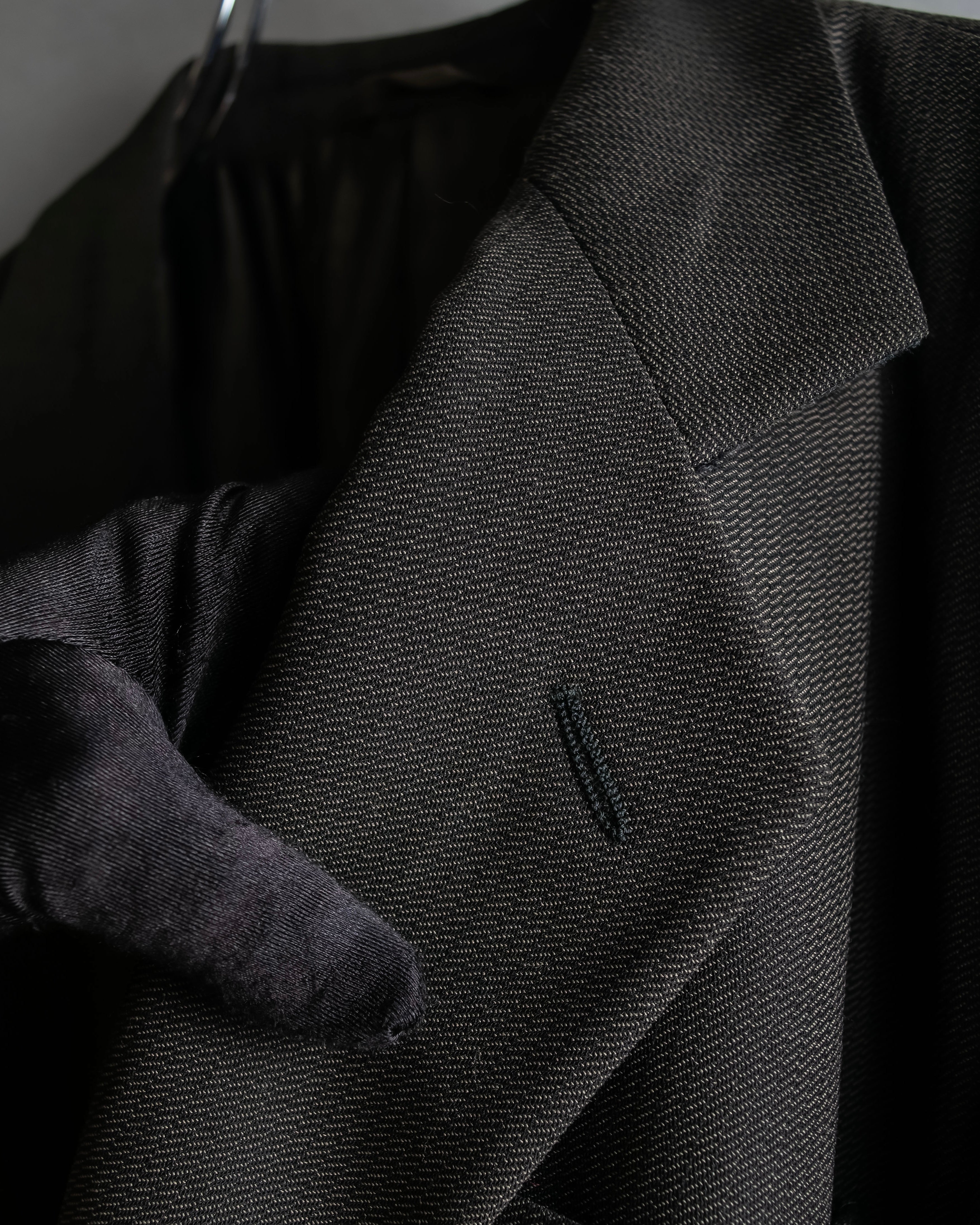 "GIORGIO ARMANI" 90's Oversized brown tailored jacket