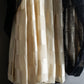 "LOUIS VUITTON" Tulle docking gather mid length skirt