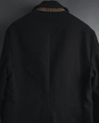 "ETRO" 08AW graphic-lined double-breasted coat