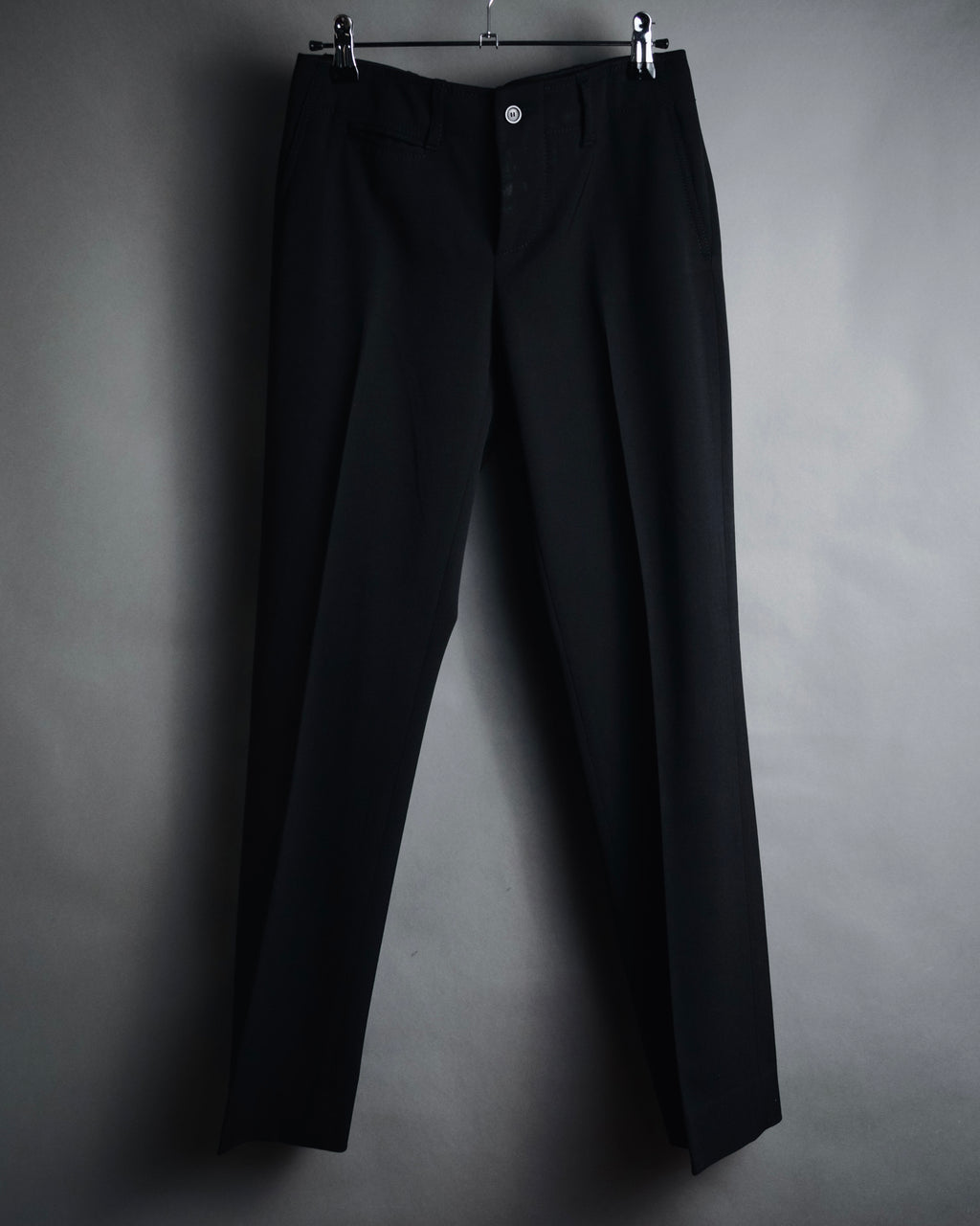 "GUCCI" 00’s stretch wool tailored slacks