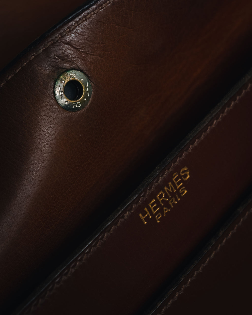 –SPECIAL– "HERMES"
60’s-70’s Palonier box calf top handle bag