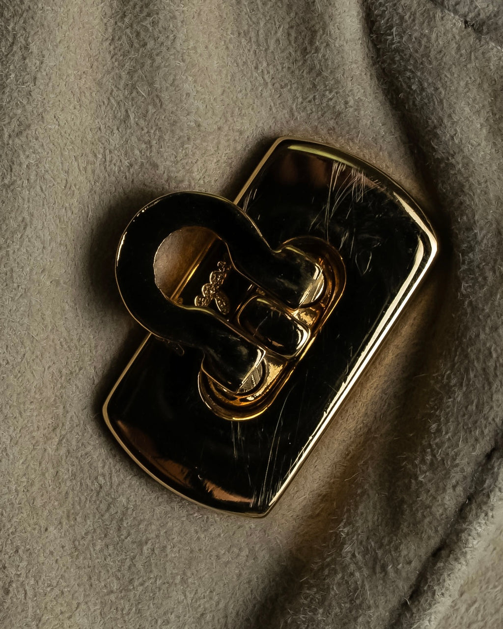 "Salvatore Ferragamo" Belted suede sleeveless dress