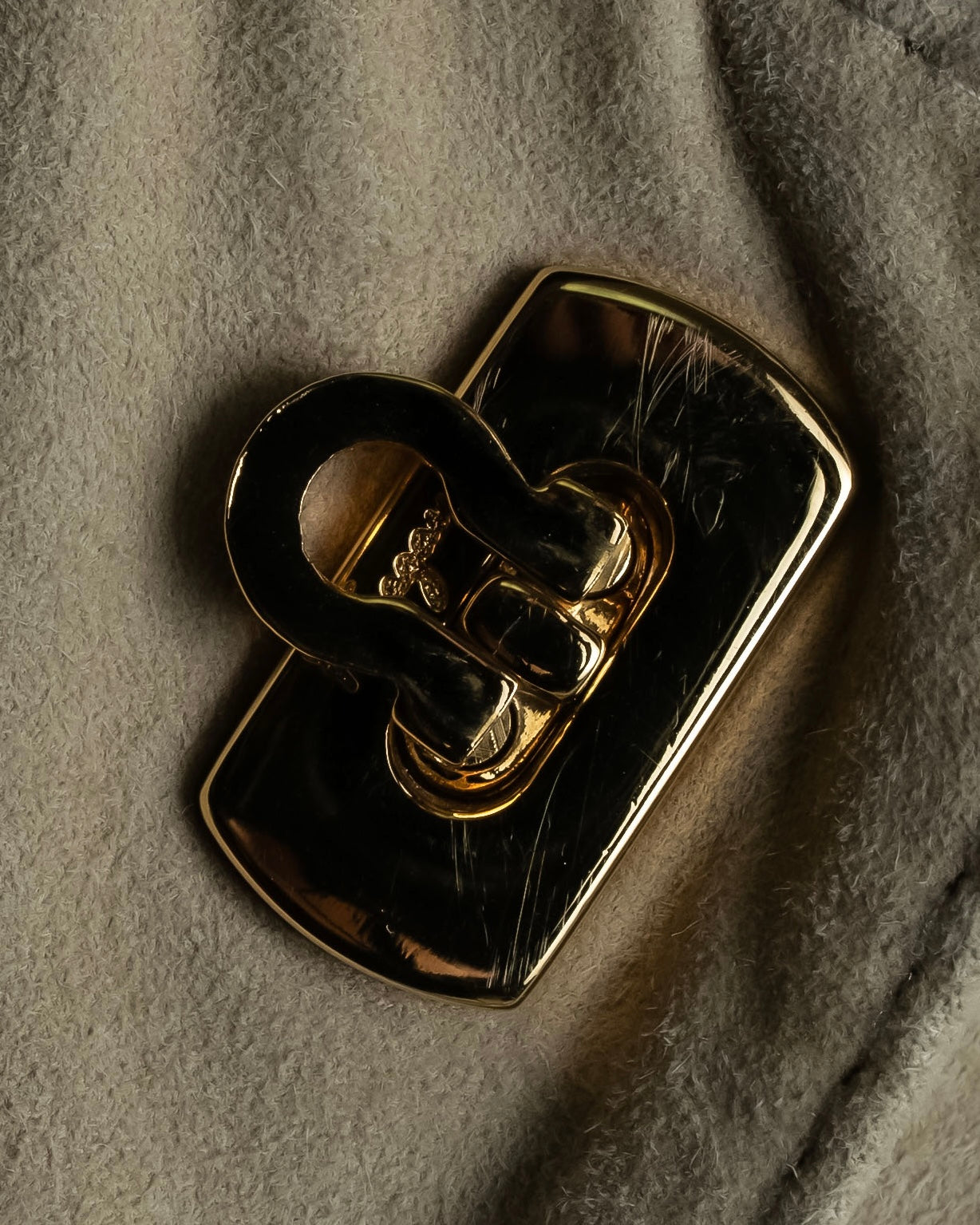 "Salvatore Ferragamo" Belted suede sleeveless dress