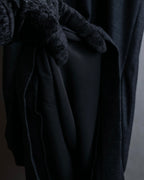 "MAISON MARGIELA" 16AW Deep tuck design sleeveless dress