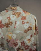-MOOD Vintage Collections-
90’s-00’s Large floral print drape shirt
