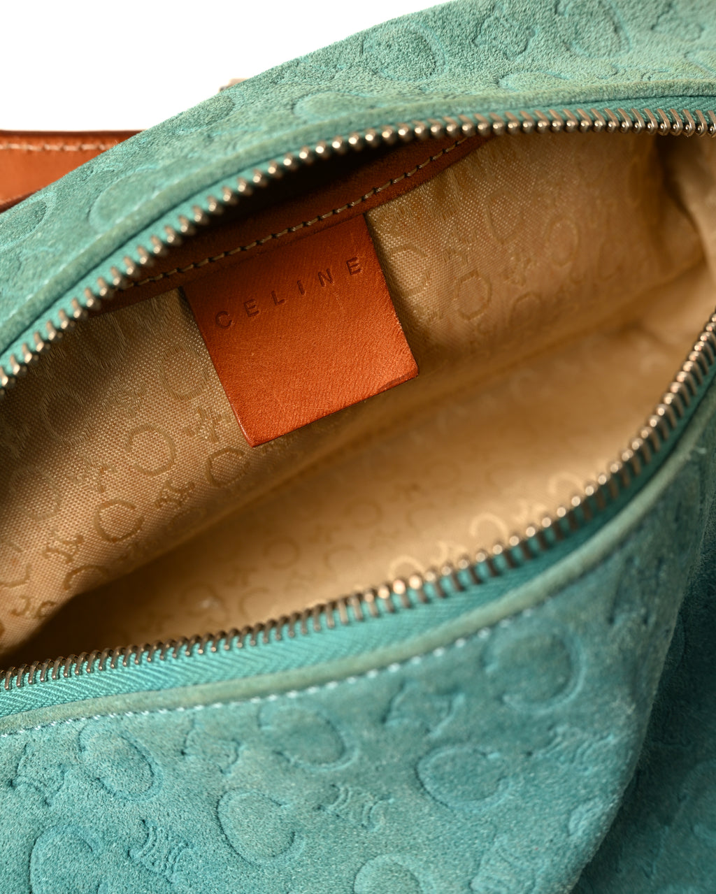 CELINE / Macadam Mini Shoulder Bag Turquoise Blue