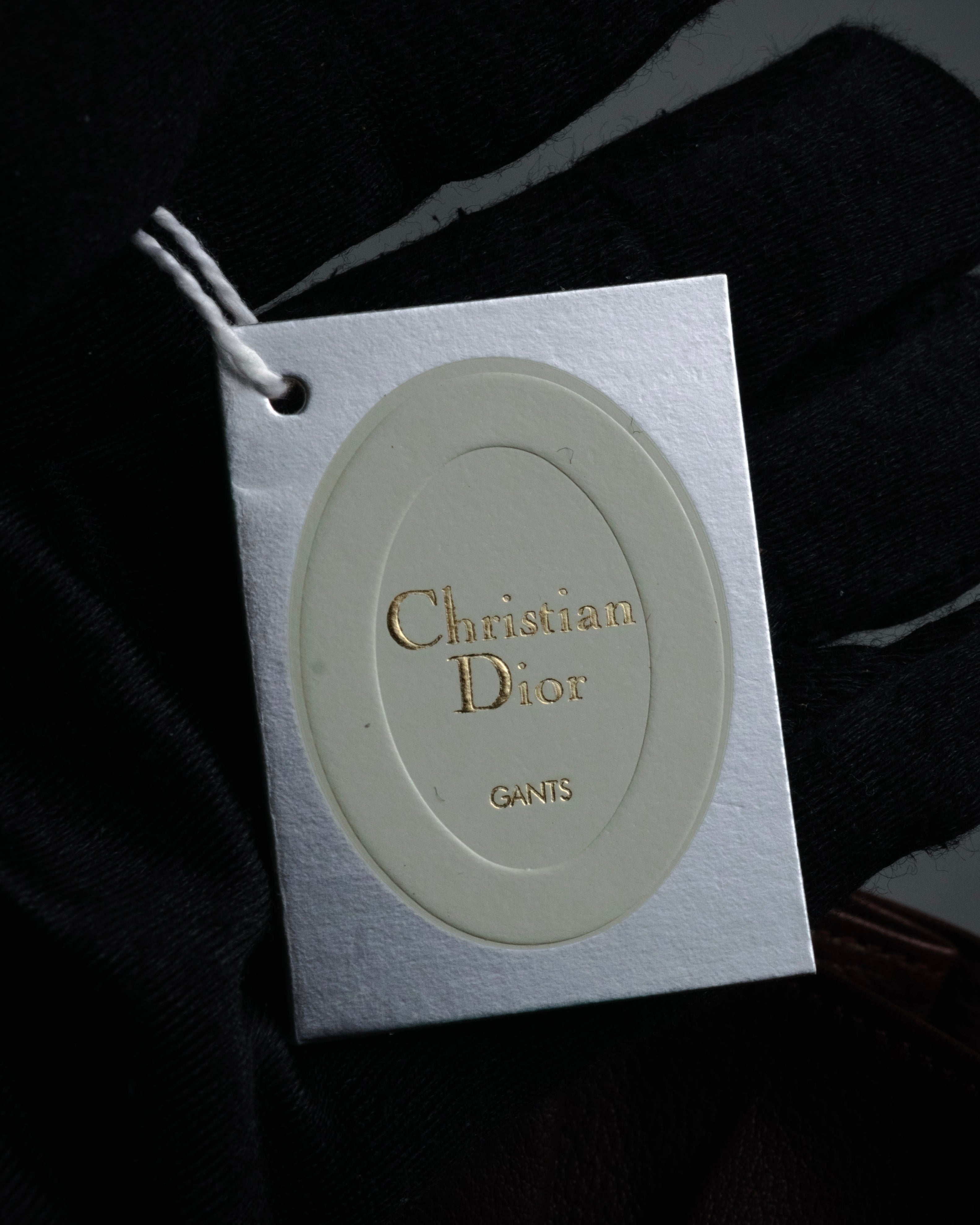Christian Dior - Leather Gloves - Red - Vintage – MOOD