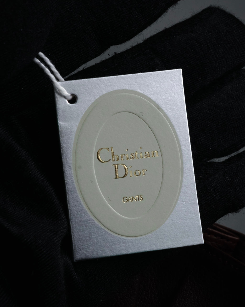 “Christian Dior” 1980’s-90’s Bow detailed leather gloves