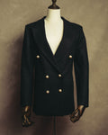 "CÉLINE" 10's Structured double-breasted blazer