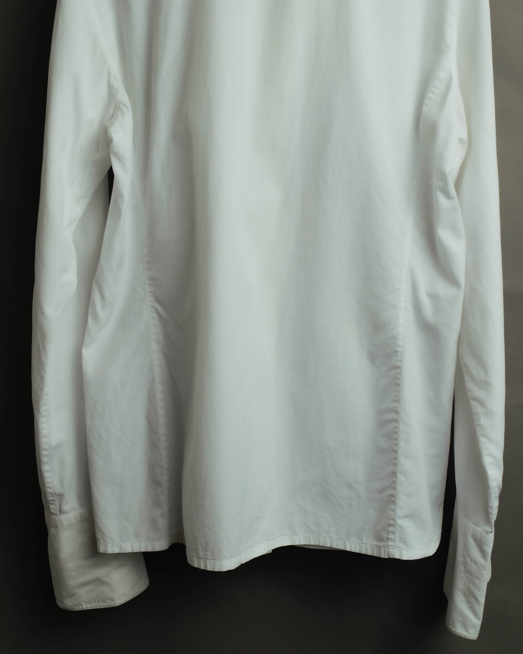 "Hermès" 70's-80's Elegant scarf collar shirt