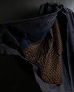 "Dolce & Gabbana" Lightly brushed liner-equipped trench coat