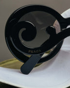 "PRADA" 10's Sculptural baroque sunglasses