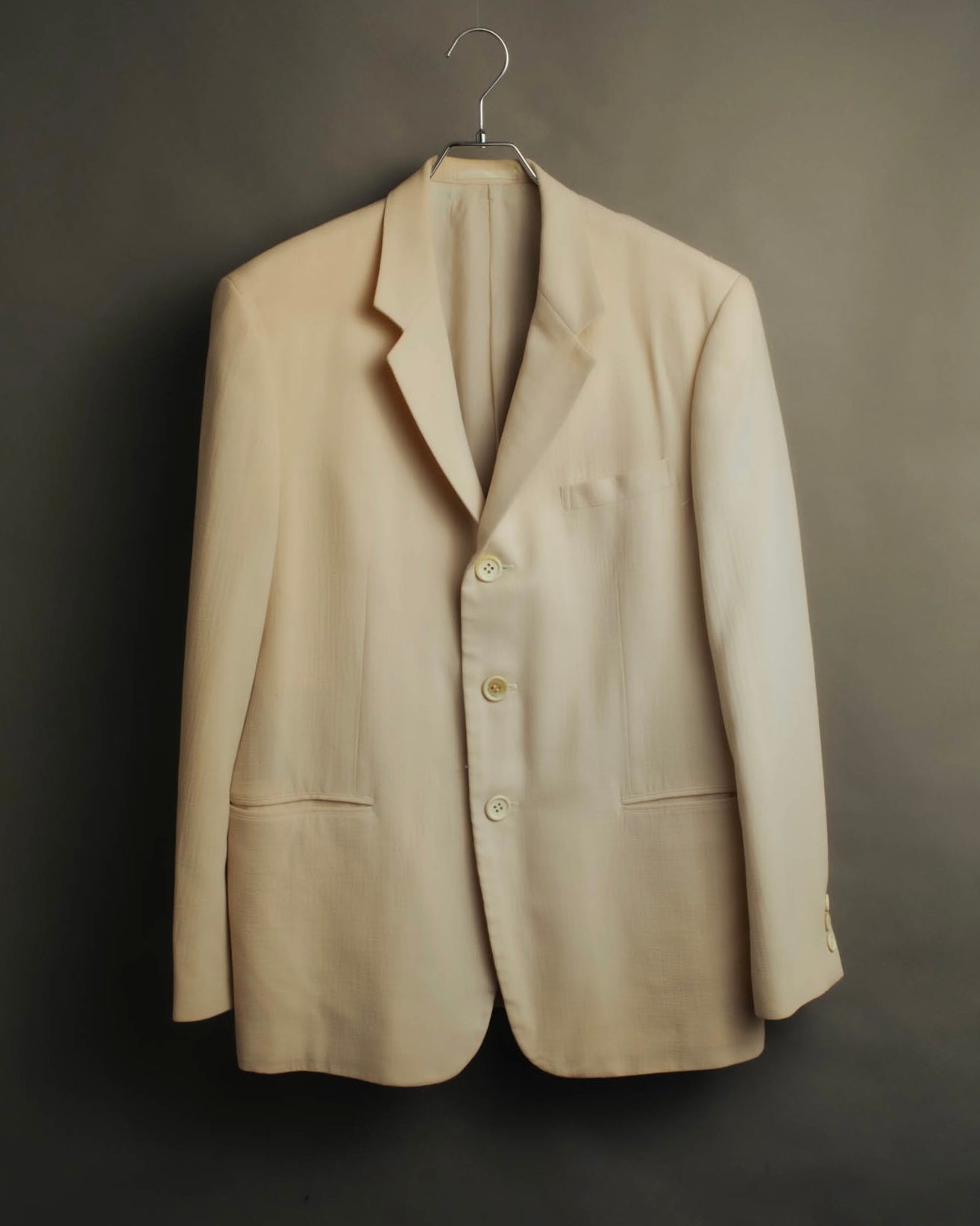 "Y's" 80's-early 90's Relaxed tailored wool skirt suit