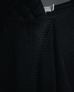 "Christian Dior BOUTIQUE" 2007’s draped viscose mesh-panel pullover