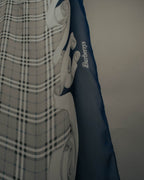"Burberrys" 80's-90's Lightweight checked scarf