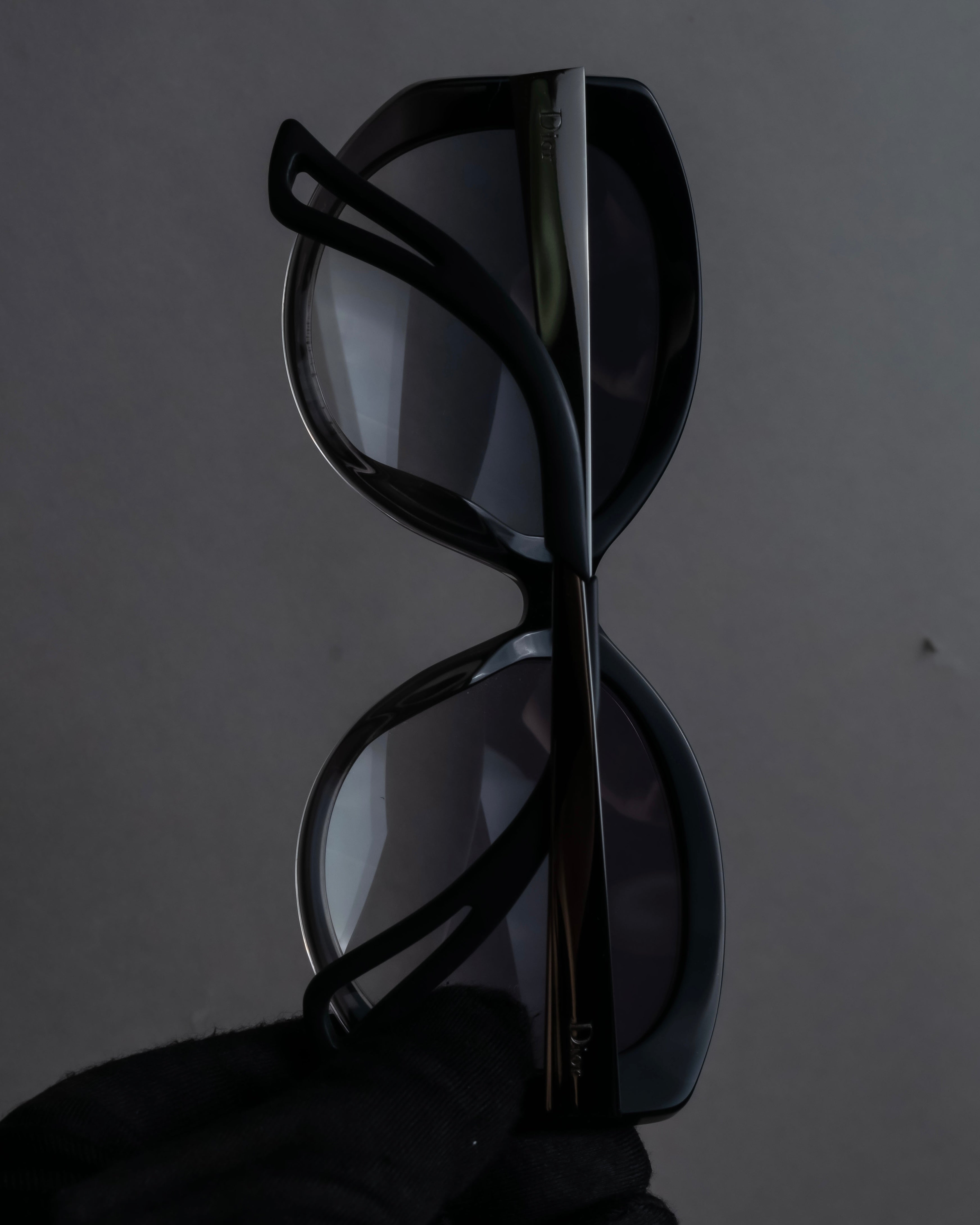 "Dior" Large butterfly frame gradient lens sunglasses