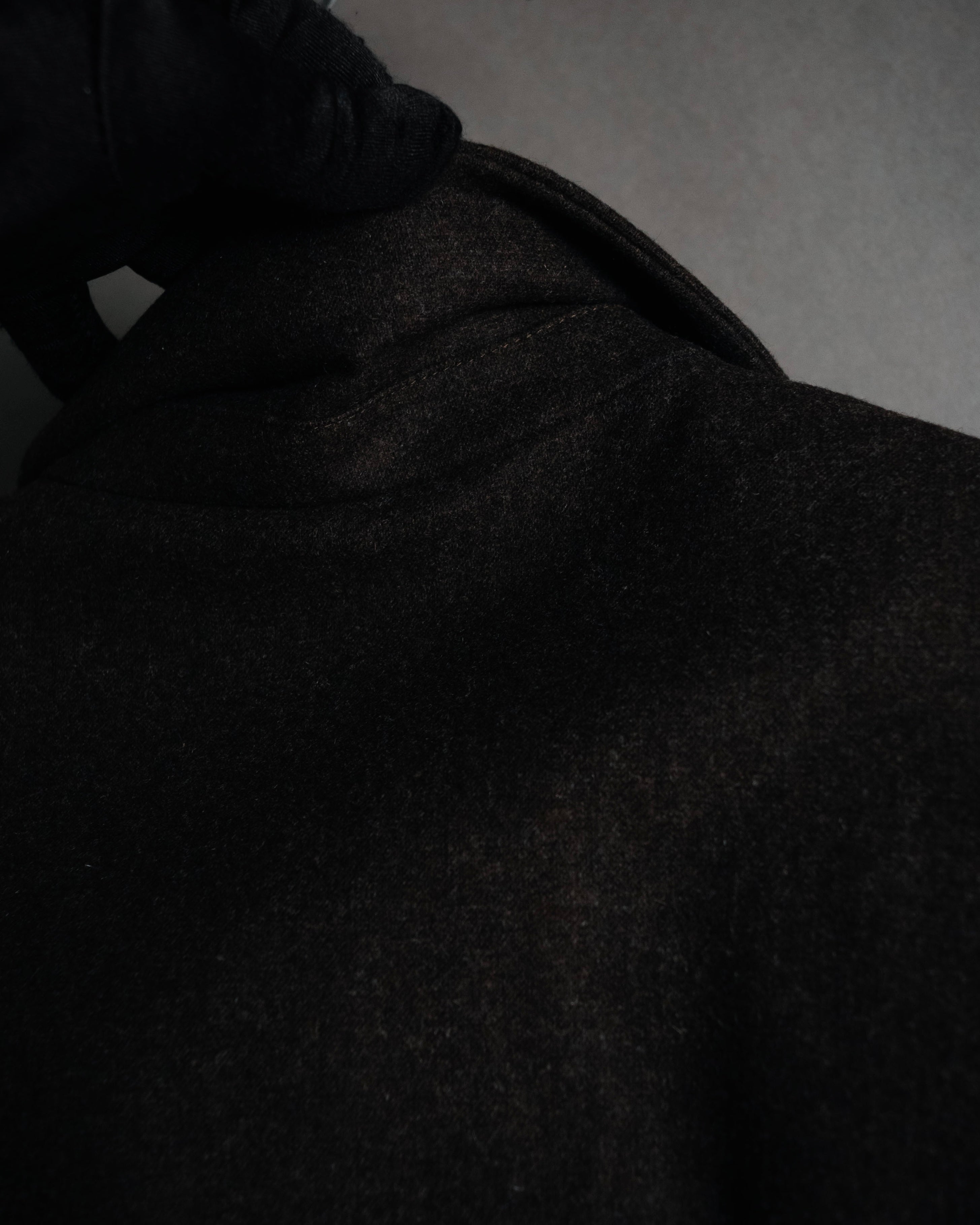 “Salvatore Ferragamo” 2000’s Four button tailored wool blend jacket