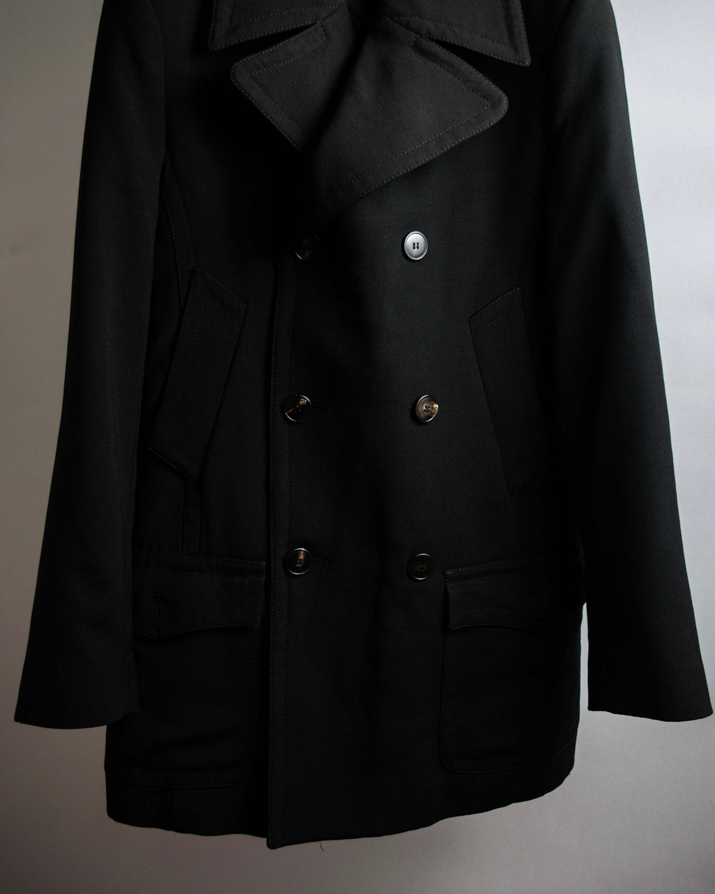 "Dolce & Gabbana" Navy originated Italian tailored pea coat