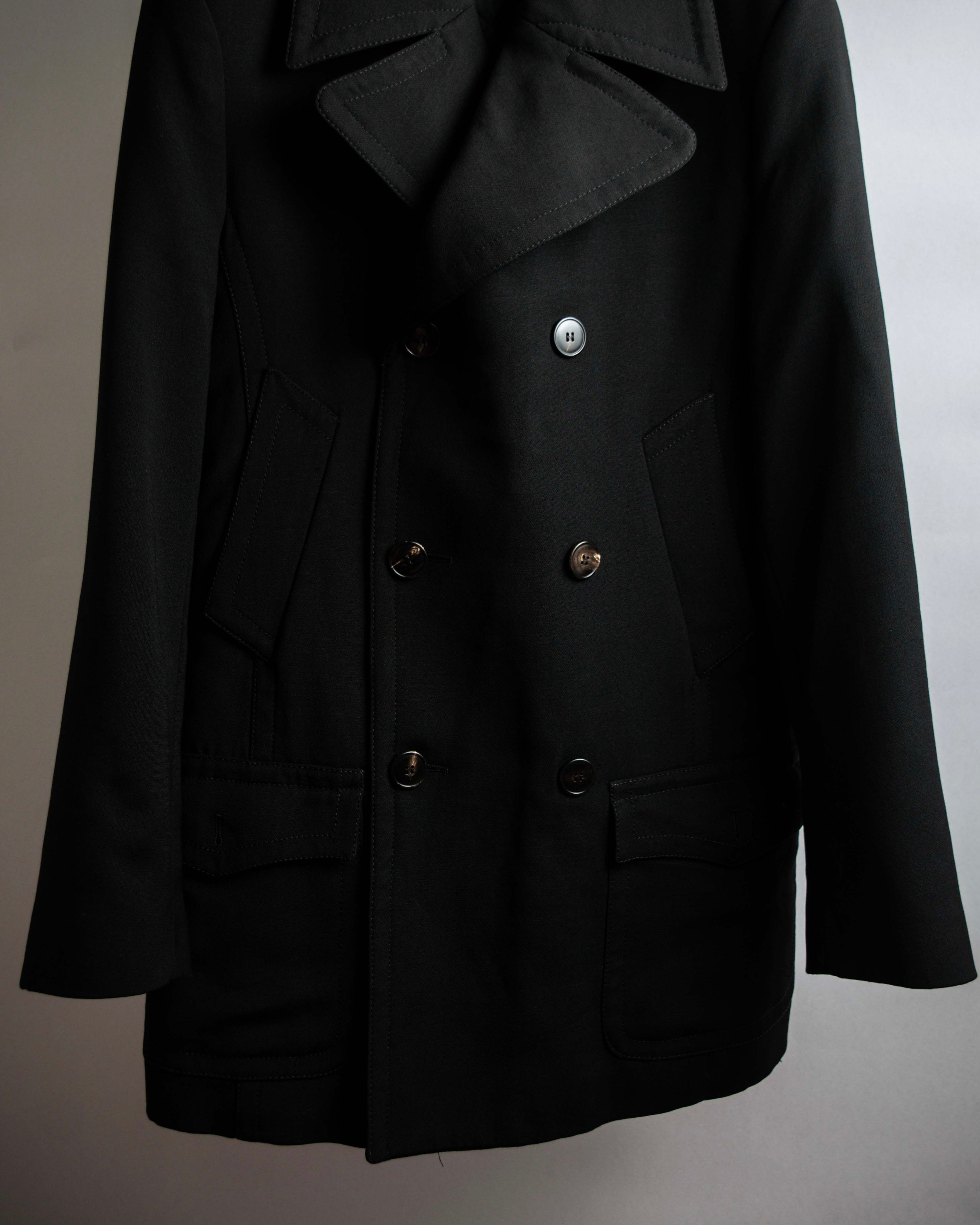"Dolce & Gabbana" Navy originated Italian tailored pea coat