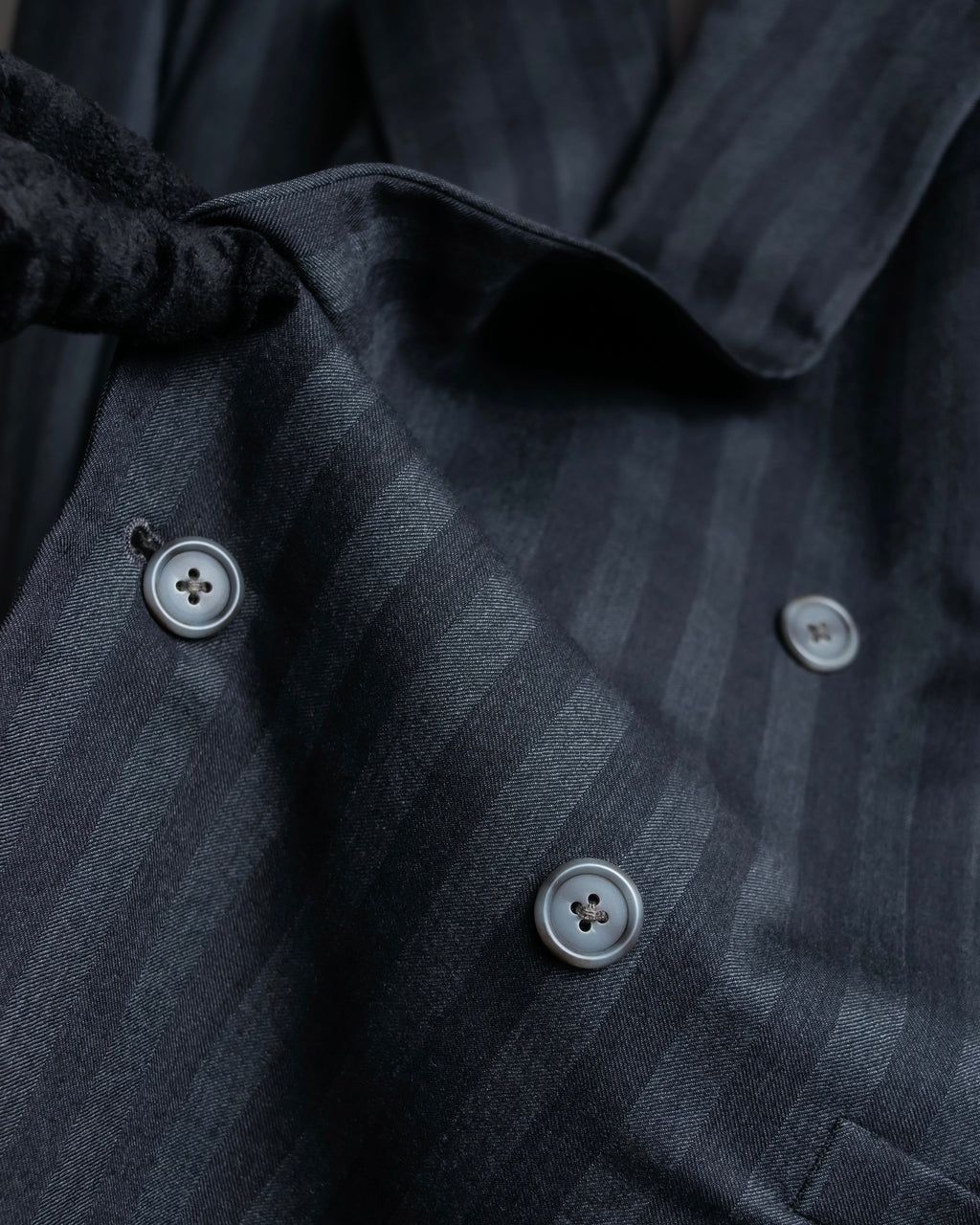 "GIANNI VERSACE" Striped classical tailored jacket