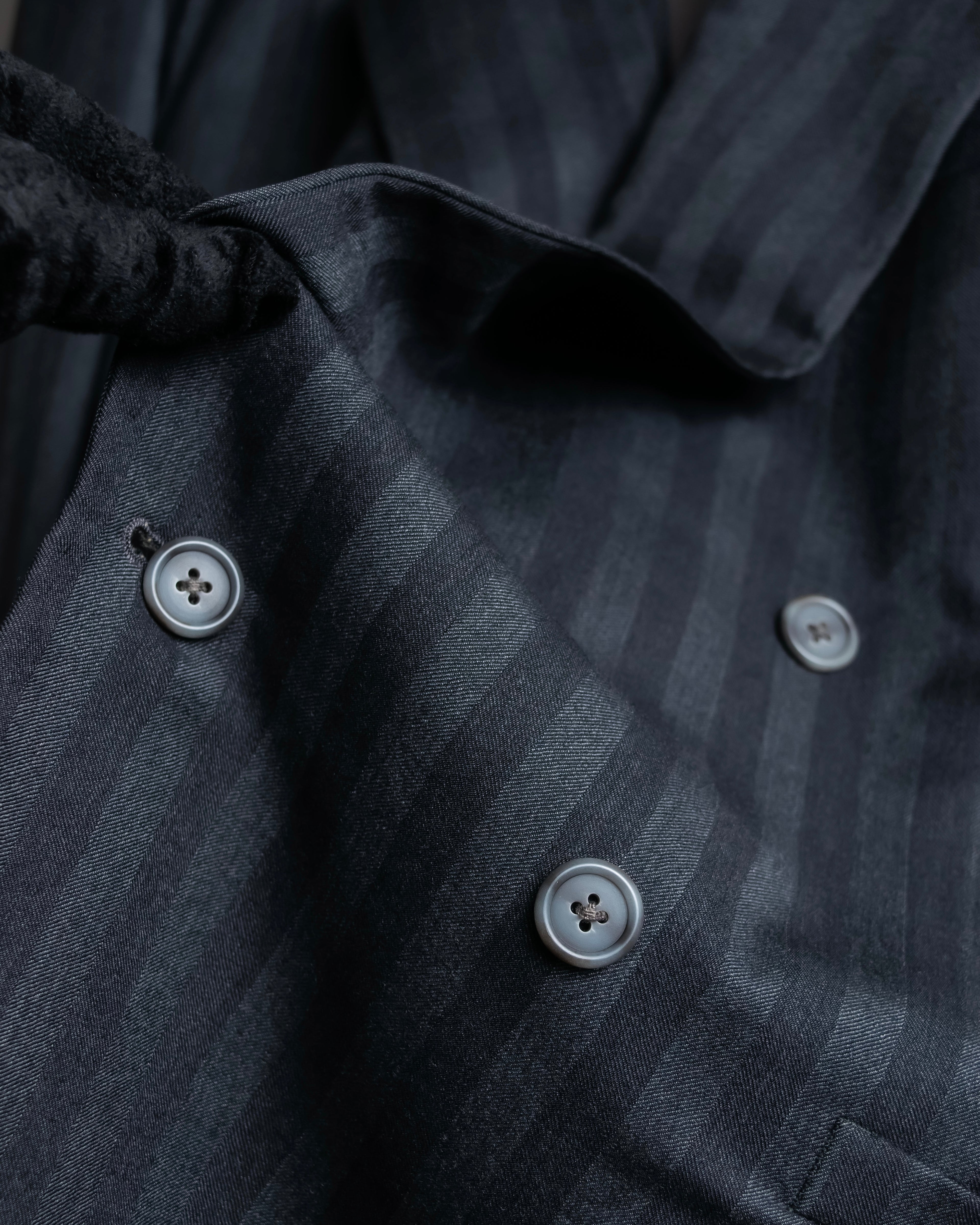 "GIANNI VERSACE" Striped classical tailored jacket