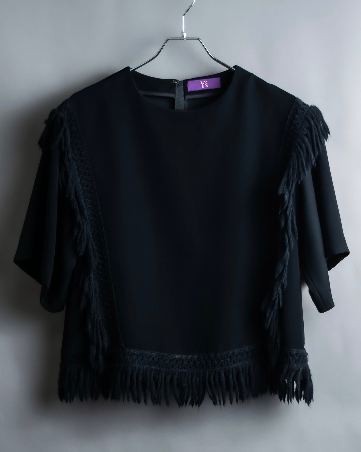 "Y's" Fringe Design Square Tops 