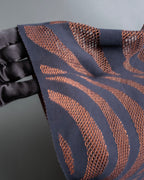 "PLEATS PLEASE ISSEY MIYAKE"
 Marble print dolman sleeve tops