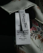 “Christian Dior” 2018– Botanical chinoiserie silk scarf