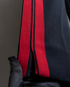 "MAISON MARGIELA" 17AW side track line hem wool slacks