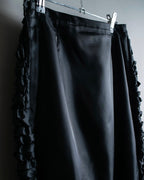 “tricot COMME des Garçons AD1999" Ribbon designed long skirt