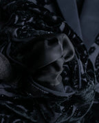 "GUCCI" Floral patterned lamé tailored jacket"