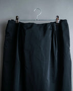 “JIL SANDER” Silk blended tight silhouette skirt