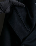 "MONSIEUR GIVENCHY" Double-breasted cashmere blend chesterfield coat