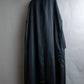 "BURBERRY" Maxi length high neck colour zipper long coat